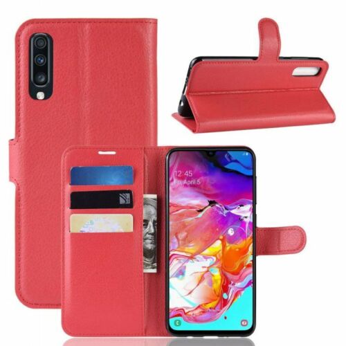 Leather Folio Wallet Case for Samsung Galaxy A20 / A30 Leather Folio Wallet Case for Samsung Galaxy A20 / A30